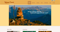 Desktop Screenshot of karendaviscoaching.com